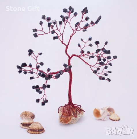 Дръвче Оникс Бордо, Елегантен Подарък, Подарък за Сватба, Подарък Момиче, Подарък Мъж, снимка 4 - Други - 34516436