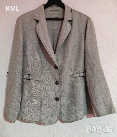 Canda, сако 50-52, 100% лен, снимка 2 - Сака - 51407369
