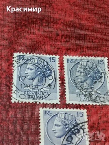 ПОЩЕНСКИ МАРКИ Италия , снимка 8 - Филателия - 53078417