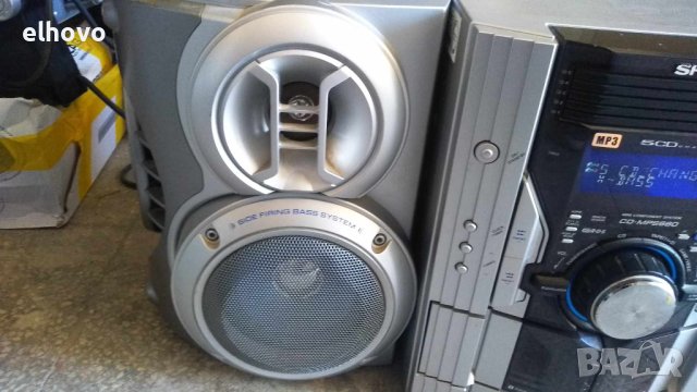 Аудио система SHARP CD-MPS66OH, снимка 4 - Аудиосистеми - 41685489