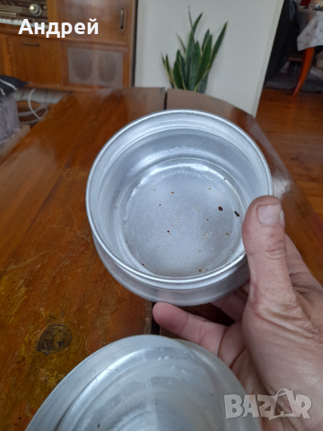 Стара алуминиева кутия #15, снимка 3 - Други ценни предмети - 44826162