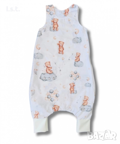 зимен спален чувал с крачета, снимка 2 - Спални чували за бебета и деца - 51857306