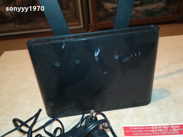 huawei 4g mtel рутер с 2 антени 1402221154, снимка 4 - Рутери - 35783424