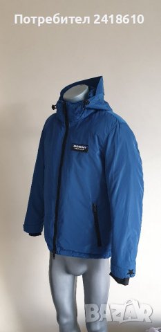 Burberry Mens Down Jacket Slim Fit Size 50/L ОРИГИНАЛ! Мъжко Зимно пухено Яке!, снимка 11 - Якета - 39543646