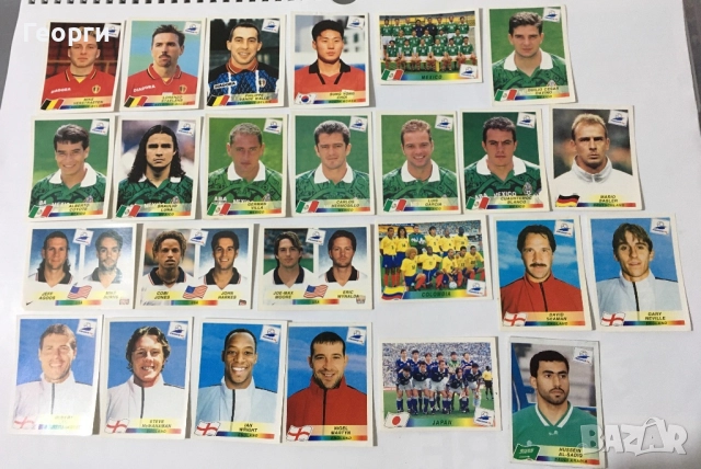 Стикери Франция 98 Панини (France 98 Panini) + други картинки от Италия., снимка 5 - Колекции - 52506338