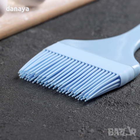 4582 Кухненска широка силиконова четка за мазане, снимка 3 - Прибори за хранене, готвене и сервиране - 44816986