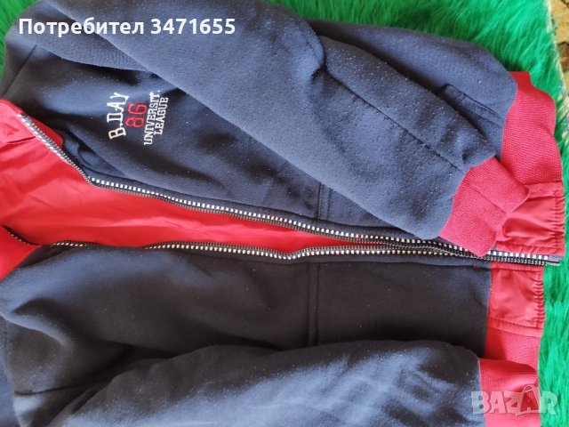Детско яке с две лица, снимка 3 - Детски якета и елеци - 42474204