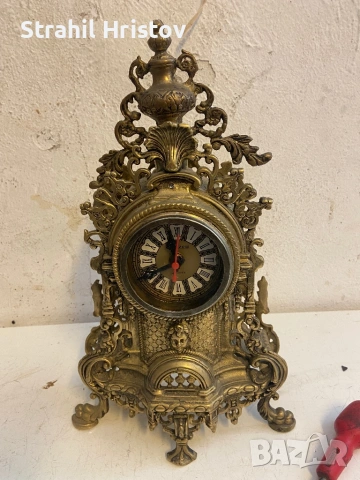 Часовник Бароков стил, снимка 2 - Антикварни и старинни предмети - 53809939