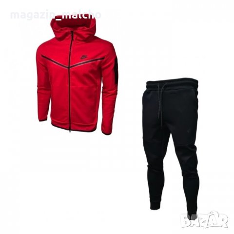 Мъжки Анцуг - NIKE Tech Fleece; размери: 2XL, снимка 1 - Спортни дрехи, екипи - 35788147