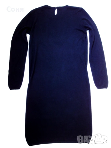 ESPRIT тъмно синя рокля, снимка 6 - Рокли - 53201853