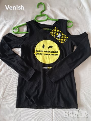 Ефектни блузи Reserved Smiely, снимка 2 - Детски Блузи и туники - 39821459