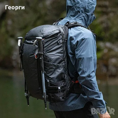 Фото раница за преходи Pgytech OnePro Flex 50L + Camera Insert L , снимка 10 - Чанти, стативи, аксесоари - 55960379