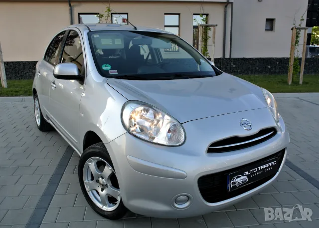 Nissan Micra 1.2i* РЕГИСТРИРАН* КЛИМАТРОНИК* АВТОПИЛОТ* ЕВРО 5, снимка 5 - Автомобили и джипове - 55968382