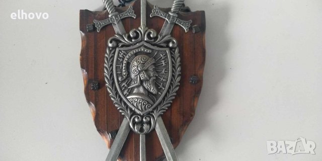 Герб за стена с мечове, снимка 4 - Други ценни предмети - 42200373