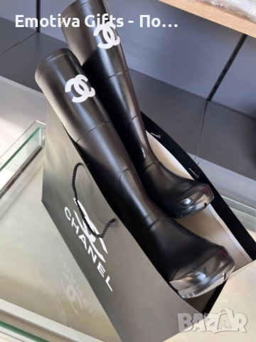 Дамски ботуши Chanel, снимка 6 - Дамски ботуши - 52892316