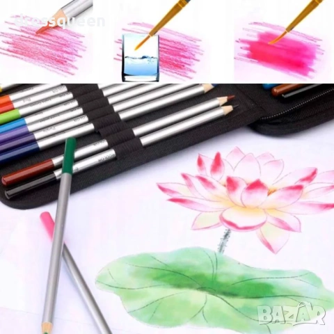 4816 Творчески Сет за Художници: 3 Вида Моливи и Луксозен Скицник за Рисуване, снимка 13 - Ученически пособия, канцеларски материали - 53727438