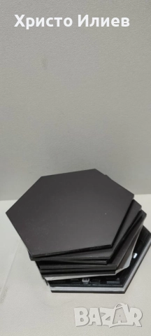 Смарт светлинни панели Nanoleaf Shapes Black Hexagons стартов пакет 9 броя, снимка 5 - Други - 52534475