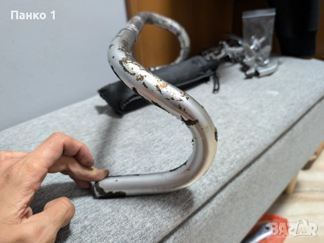 Ретро Шосейно Кормило Cinelli mod GIRO D'Italia, снимка 3 - Части за велосипеди - 51922517