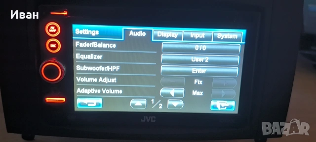 Мултимедия JVC KW-NT30, Bluetooth, DVD, NAVi, USB, Панел за Mercedes B200 , снимка 5 - Навигация за кола - 53815771