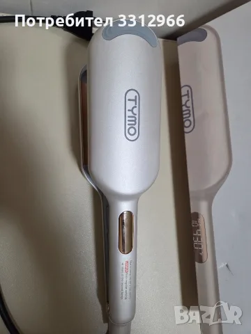 Чисто нова ретро преса за коса TYMO ROVY Wave Curling Iron, снимка 2 - Преси за коса - 55892665