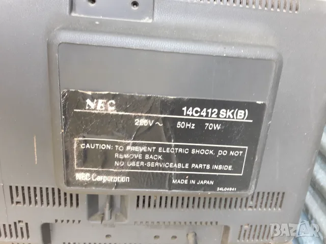Телевизор NEC 14C412SK, снимка 6 - Части и Платки - 55914181