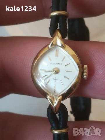Дамски часовник DUKADO ANKER 17j. Vintage Germany watch. 1962. Gold. Гривна. Механичен механизъм. , снимка 8 - Луксозни - 34565446