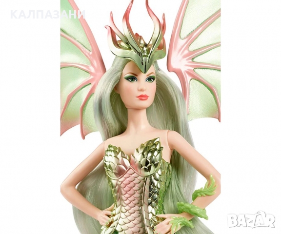 Кукла Barbie - Колекционерска кукла Дракон GHT44, снимка 5 - Кукли - 36034312