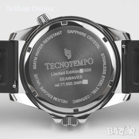 Мъжки часовник Tecnotempo Автоматичен Diver Limited Edition SeaWaves 500, снимка 5 - Мъжки - 44336686