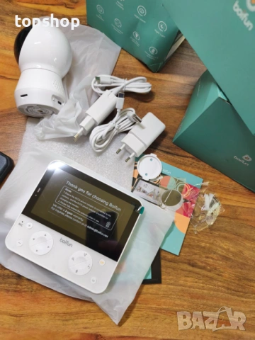 Чисто нов запечатан 2K AI Бебефон BOIFUN – 5.5" Дисплей, WiFi, Нощно виждане и AI датчици, снимка 10 - Бебефони - 53782183