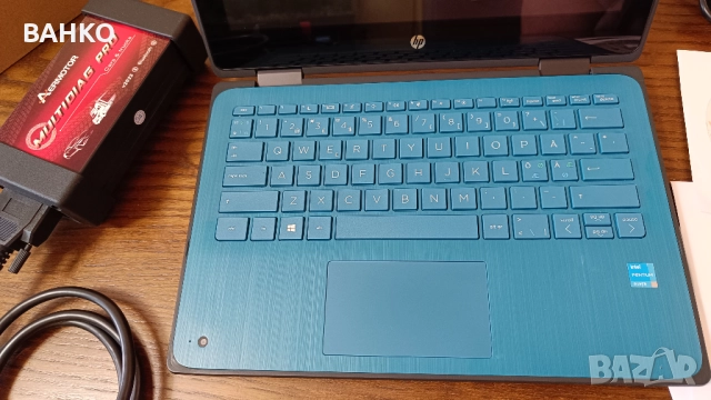 Комплект aвтодиагностика за коли и камиони с лаптоп с тъчскрийн екран, снимка 4 - Аксесоари и консумативи - 52188177