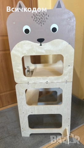 Монтесори кула 3 в 1 само сглобена!