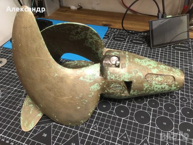  За яхта - сгъваема 3-лопатна перка Volvo Penta, снимка 2 - Части - 44809397