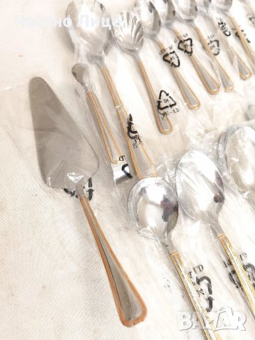 Супер Качествени Луксозни  Немски Маркови Прибори за Хранене Steinbach с Позлата, снимка 3 - Прибори за хранене, готвене и сервиране - 40689829