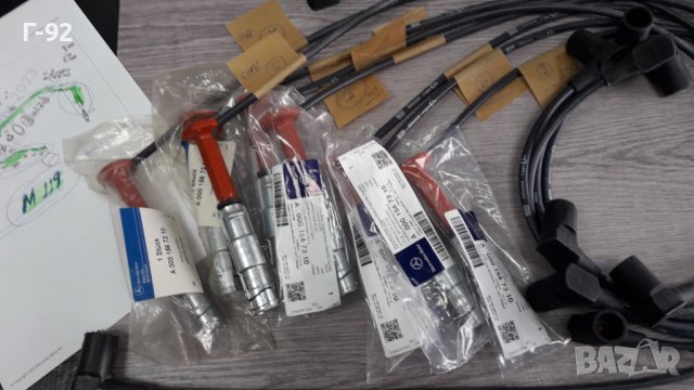 OM119**SL500*S500*E500*E420**M119.9/V8*NEU**MERCEDES-BENZ**(09.1989-10.2001)**КАБЕЛИ ЗА СВЕЩИ К-Т**, снимка 10 - Части - 41288176