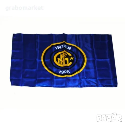 Знаме на Интер 90 х 150 см., снимка 1
