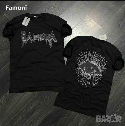 Тениска Balenciaga Bb2 Модел 2026, снимка 6 - Тениски - 53498459