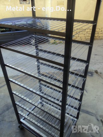 Метални скари за изстиване на хляб, козунаци, погачи, снимка 10 - Друго търговско оборудване - 41384952