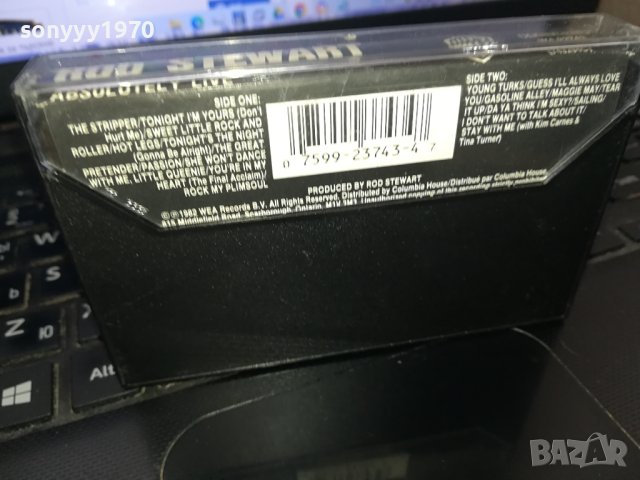 Rod Stewart-Absolutely Live-ORIGINAL TAPE 2002241028, снимка 14 - Аудио касети - 44381961
