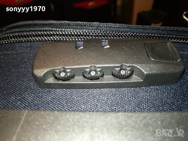 КУФАР НОВ ТЕКСТИЛ КОЛЕЛЦА 1008231307, снимка 12 - Куфари - 41813899