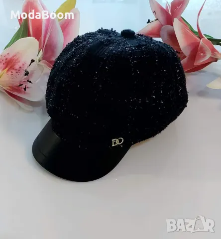 Каскети от букле и връзки за регулиране на ширината, снимка 2 - Шапки - 48179362