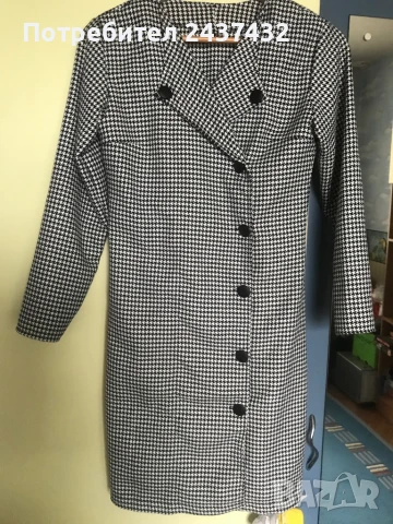 Блейзер- черно бял пепит