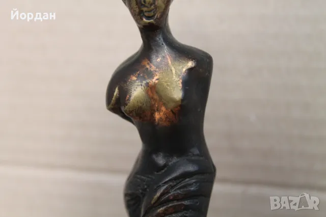 Бронзова фигурка , снимка 3 - Колекции - 48310489
