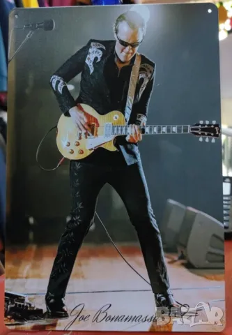 Joe Bonamassa-метална табела(плакет)
