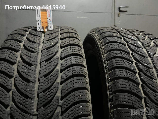 205/55/16 2бр зимни гуми SAVA ESKIMO S3+ DOT 3817 с над 5мм грайфер