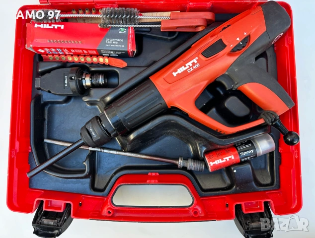 Hilti DX 460 - Уред за директен монтаж , снимка 2 - Други инструменти - 53649539