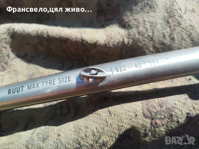 Титаниева рамка за велосипед колело , снимка 10 - Части за велосипеди - 56309502