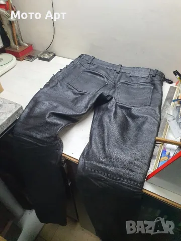 Мото Кожен Панталон Spirit Motors Рокерски за Мотор Мотортиски Размер М Рестни Чопър Екипировка, снимка 7 - Аксесоари и консумативи - 49745972