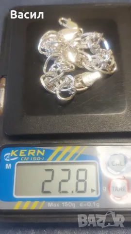 СРЕБЪРНА ГРИВНА УНИСЕКС, снимка 2 - Гривни - 48653001