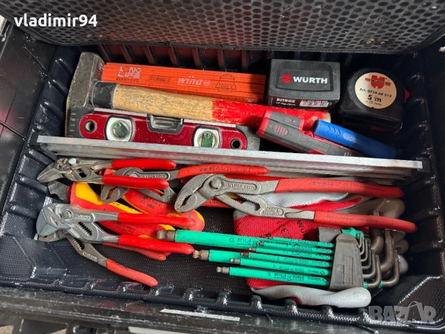 Knipex Robust куфар с инструменти, снимка 6 - Куфари с инструменти - 53453395