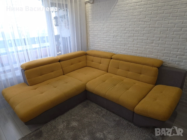 Ъглов диван 